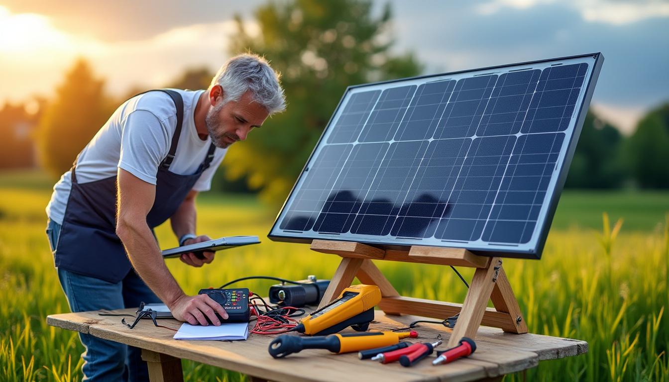 apprenez à tester efficacement un panneau solaire 12v et découvrez des astuces pratiques pour prolonger sa durée de vie. optimisez votre installation solaire en toute simplicité !