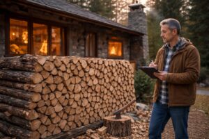 découvrez comment estimer la durée d'utilisation de 5 stères de bois pour chauffer votre cheminée et optimiser votre consommation de chauffage.