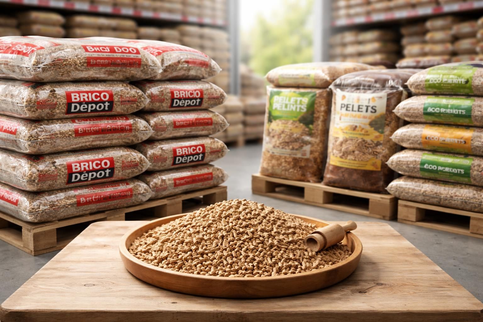 découvrez notre comparatif détaillé des granulés de bois vendus chez brico dépôt par rapport à d'autres options disponibles sur le marché pour choisir le meilleur rapport qualité-prix.