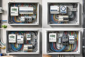découvrez des exemples détaillés de schémas de contacteur jour/nuit adaptés à différents types d'installations électriques pour optimiser votre gestion d'énergie.