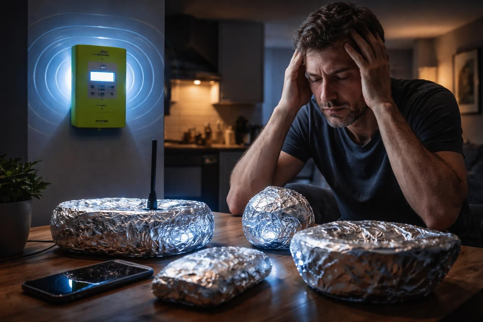 découvrez les effets méconnus du compteur linky et de l'utilisation du papier aluminium sur la santé, et comment mieux vous protéger au quotidien.