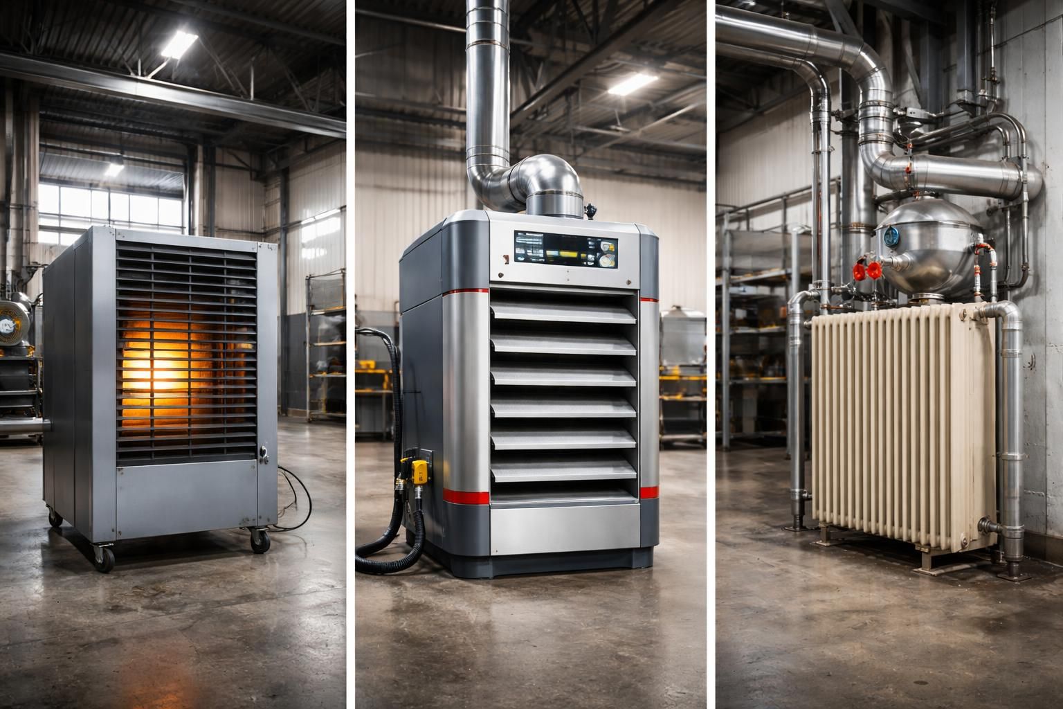 découvrez notre analyse complète des aérothermes gaz pour l'industrie et comparez-les avec d'autres systèmes de chauffage afin de choisir la solution la plus efficace et économique pour vos besoins industriels.