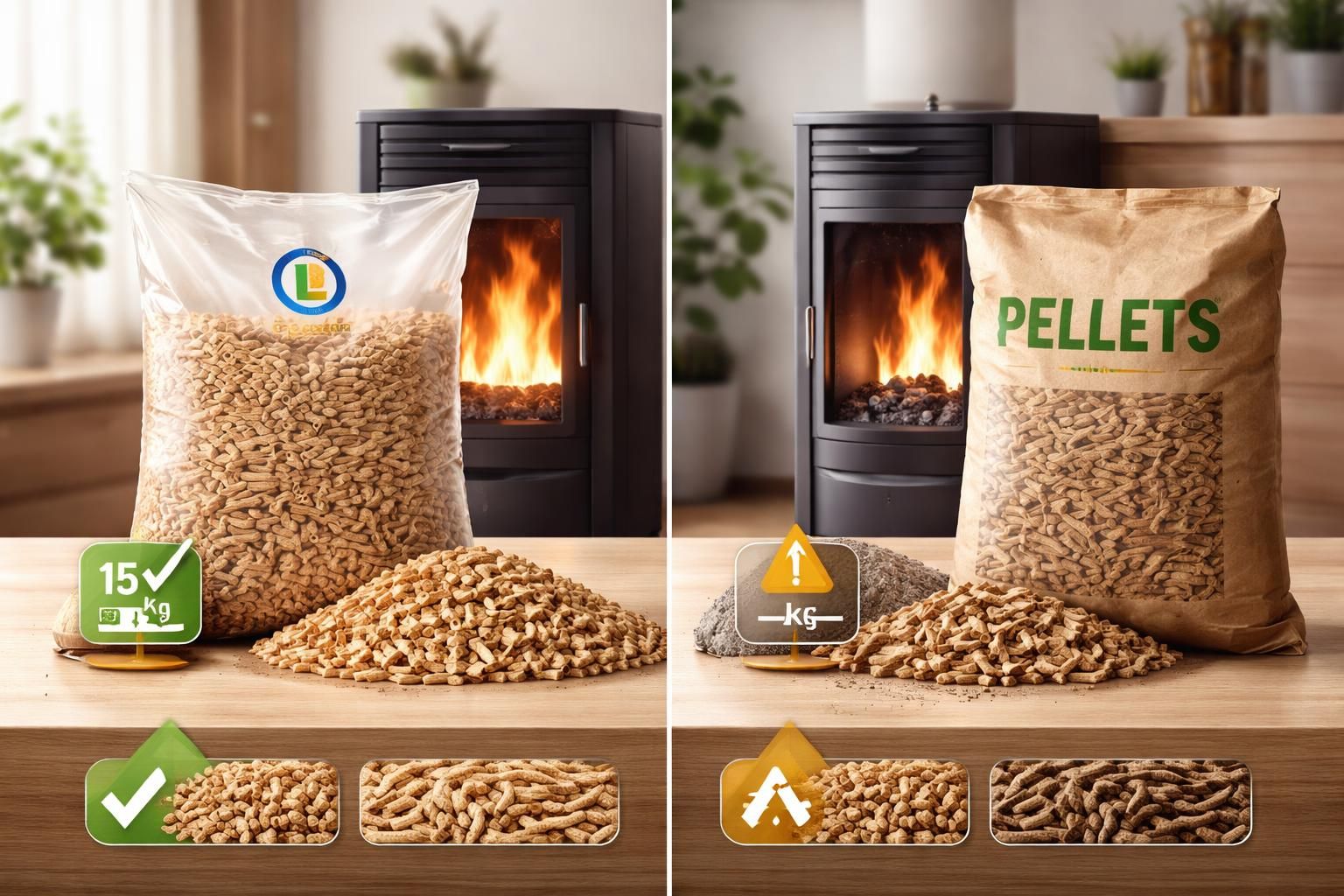 découvrez les avantages exclusifs des promotions sur les pellets leclerc par rapport aux autres marques, pour un chauffage économique et de qualité.