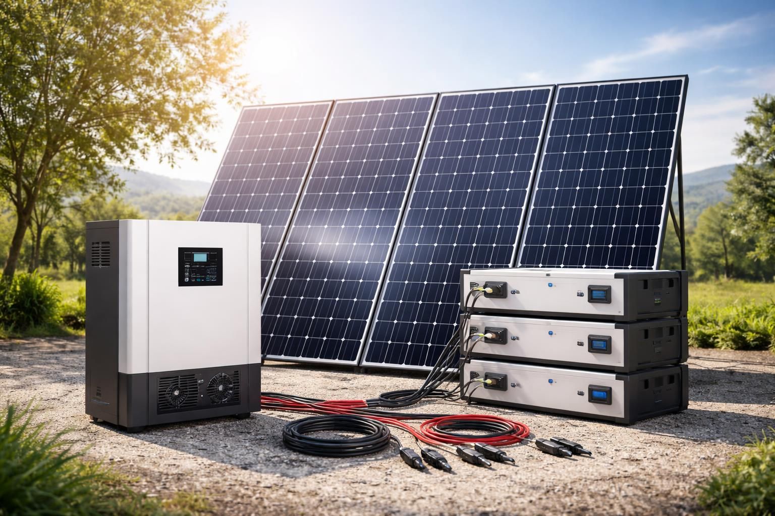 découvrez les caractéristiques essentielles d'un kit solaire autonome 10000w pour une énergie fiable, durable et indépendante. guide complet pour choisir le meilleur équipement solaire adapté à vos besoins.