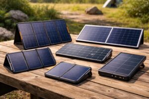 découvrez notre comparatif des panneaux solaires portatifs les plus pratiques pour recharger vos appareils en toute autonomie, où que vous soyez.